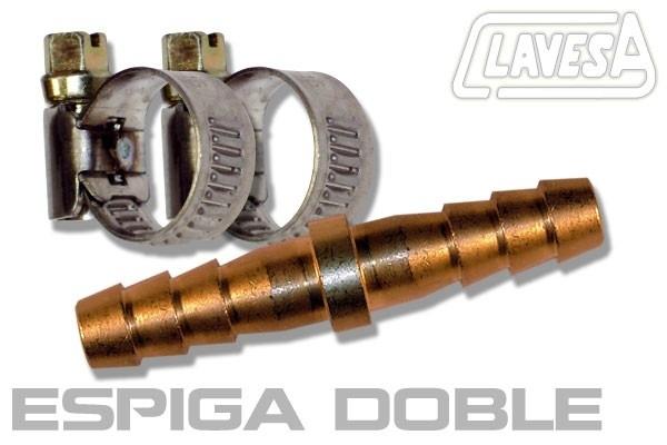 UNIONES DOBLES MANGUERA 6 MM