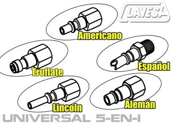 ENCHUFE RAPIDO UNIVERSAL CON BLOQUEO