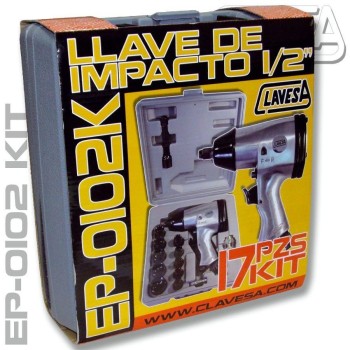 LLAVE IMPACTO 1/2" EP-0102 KIT