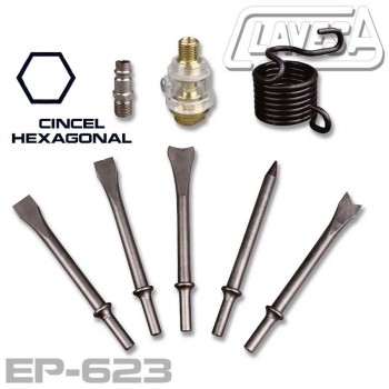 MARTILLO NEUMATICO HEXAGONAL EP-623