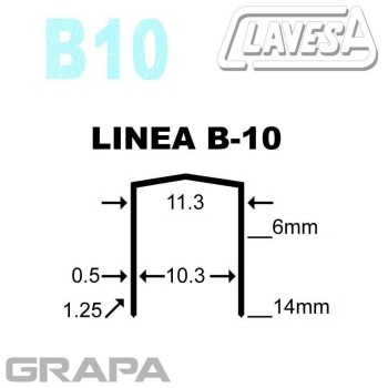 GRAPADORA MANUAL B-10