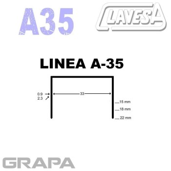 GRAPA PARA CARTON A-35