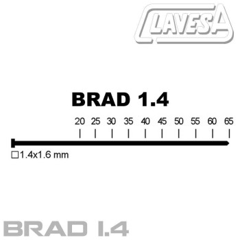 CLAVADORA CLAVO ACERO 1.8 Y BRAD 1.4