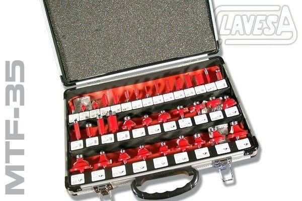 JUEGO DE FRESAS MANGO 8 MM